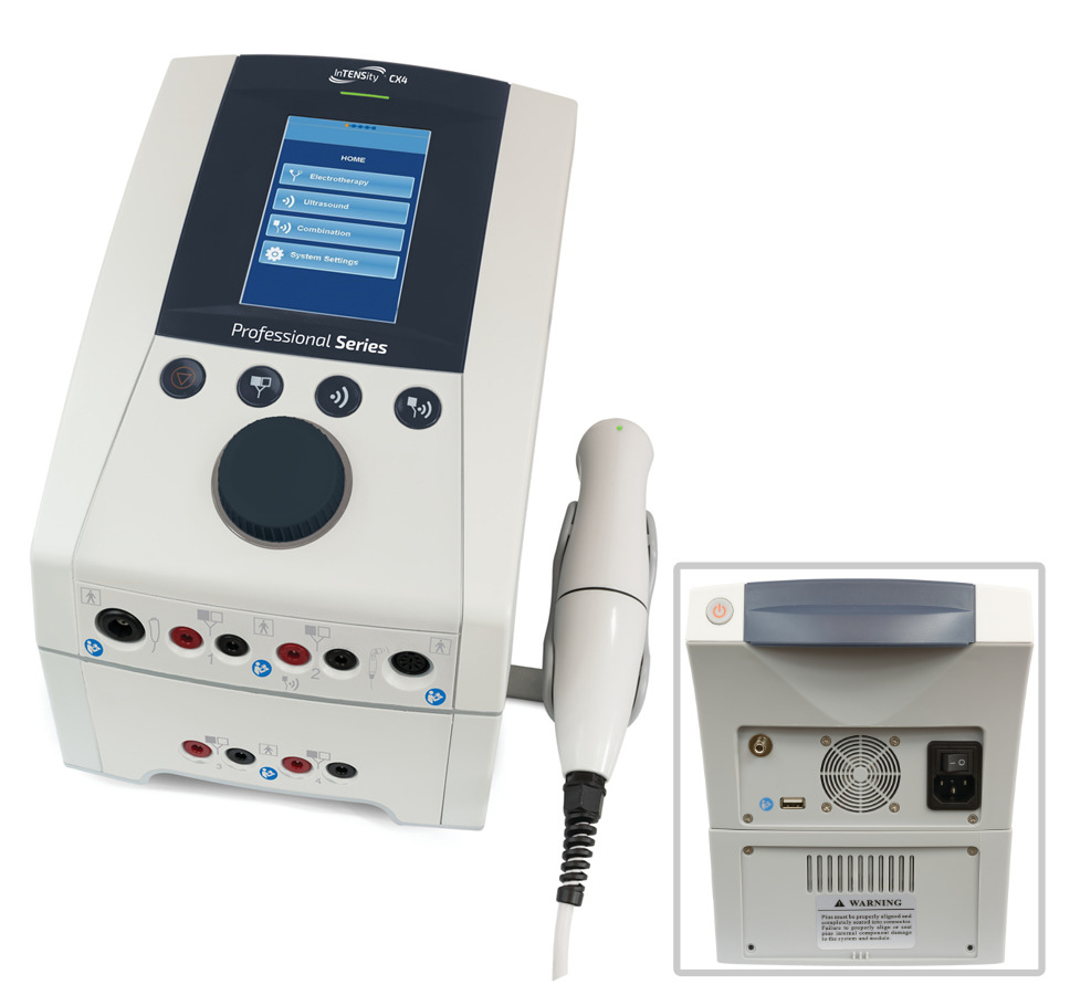 CFA Medical :: InTENSity™ CX4 Clinical Electrotherapy and Ultrasound System